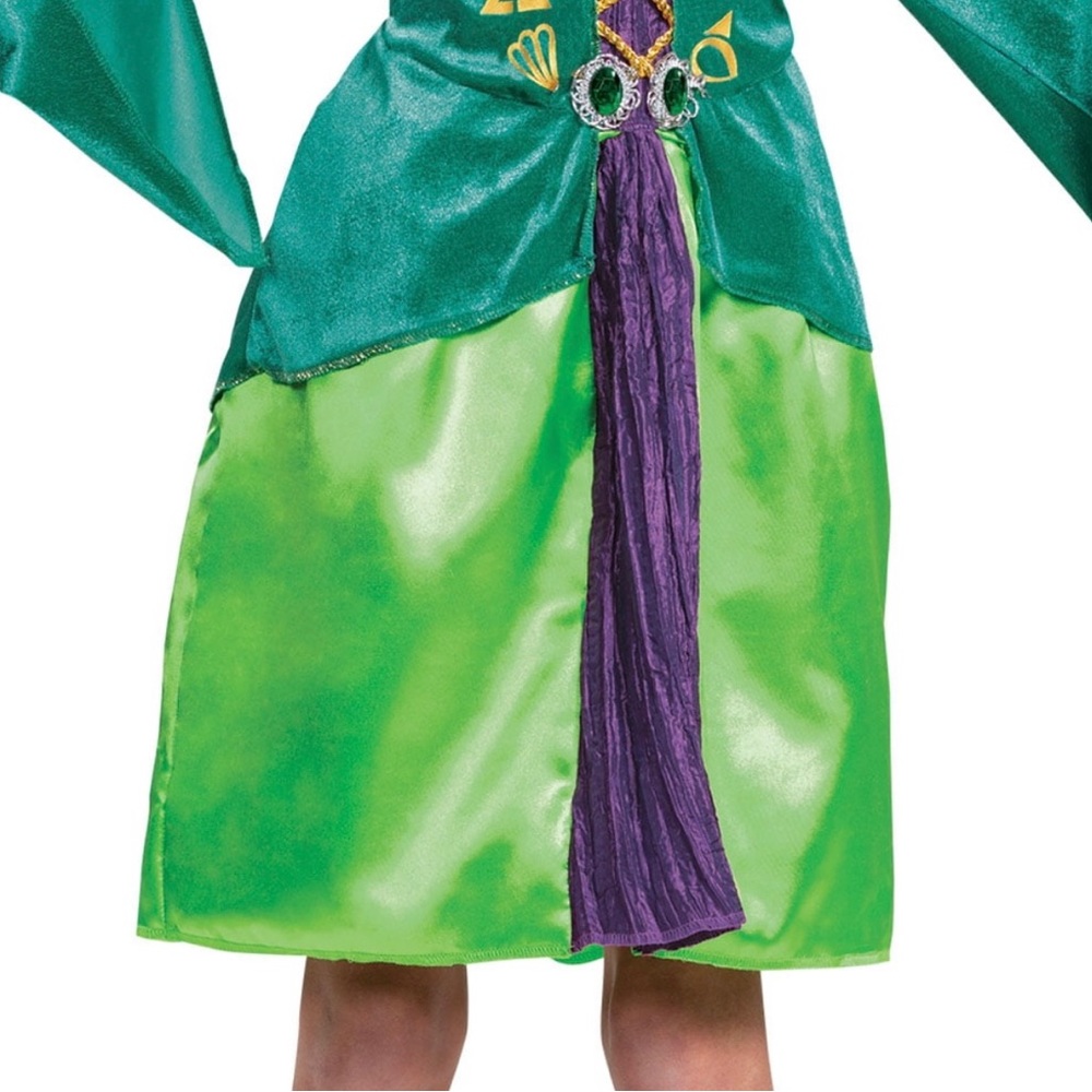 Hocus Pocus Wini Adult Costume Above the Knee Dress Size Small 4-6 - Picture 5 of 12